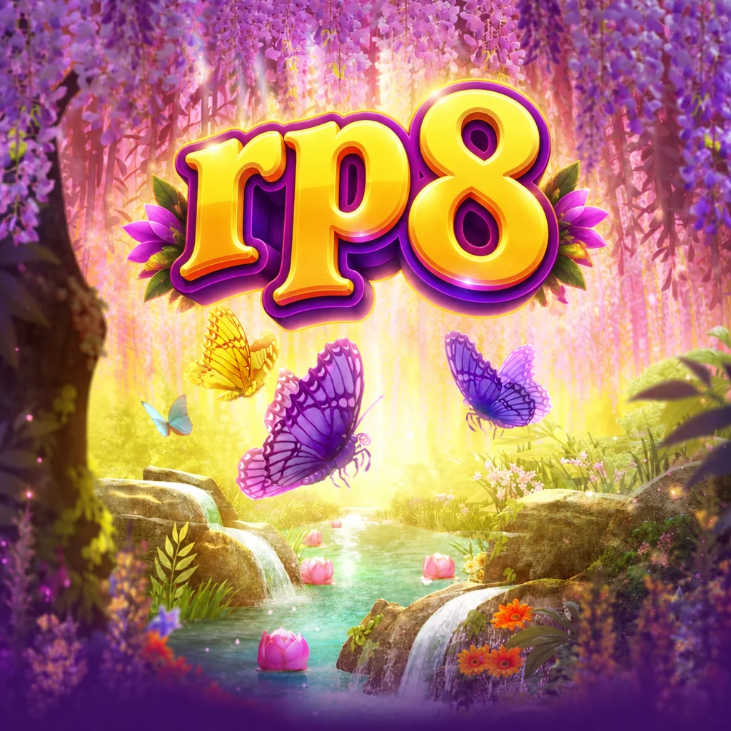 Kupu-kupu anggun di antara bunga mekar warna-warni pada game Butterfly Blossom rp8