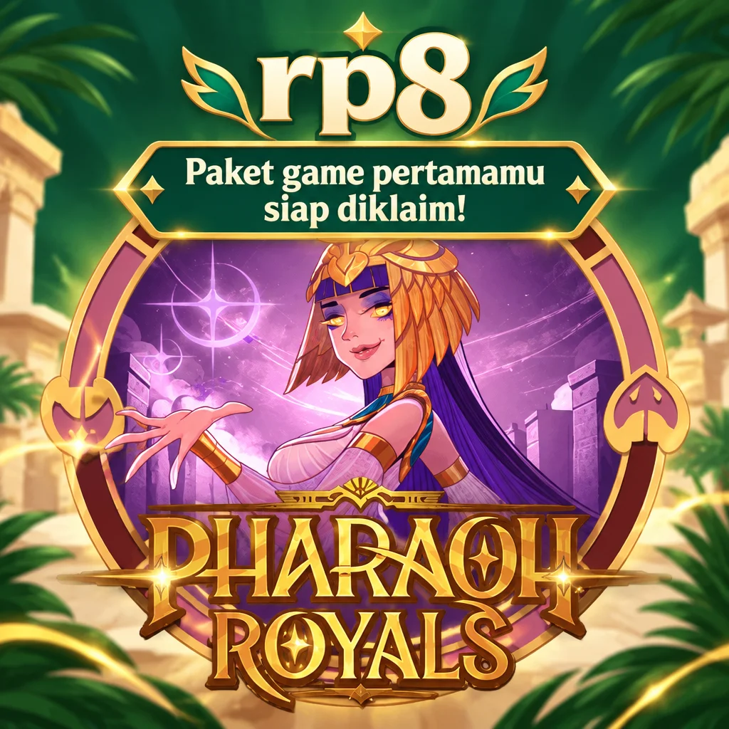 rp8 · Pharaoh Royals · Tampilan permainan